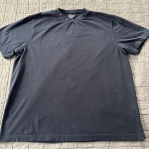 L.L. Bean Men's Classic Fit T-shirt XL Black Short sleeve 100% cotton EUC